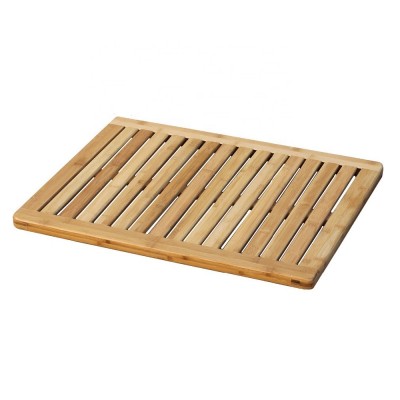 Durable bamboo bath mats in bathroom anti-skidding mats