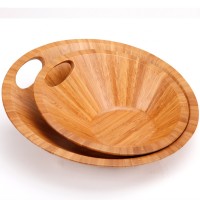 Custom bamboo fiber bowl fruit bowl salad bowl