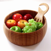 Hot selling bamboo bowl, bamboo tableware fruit bowls