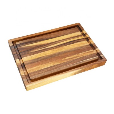 Rectangle Acacia Wood Cutting Board With Juice Groove