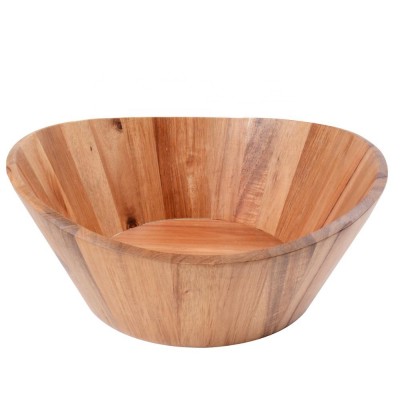 wholesale acacoa wood  salad bowl for kitchenware