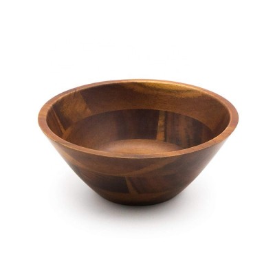 New Acacia Wooden Salad Bowl 7 Inch Home & Kitchen Fruits Serving Bowl