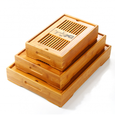 Wholesale Bambo tea serving tray box sets